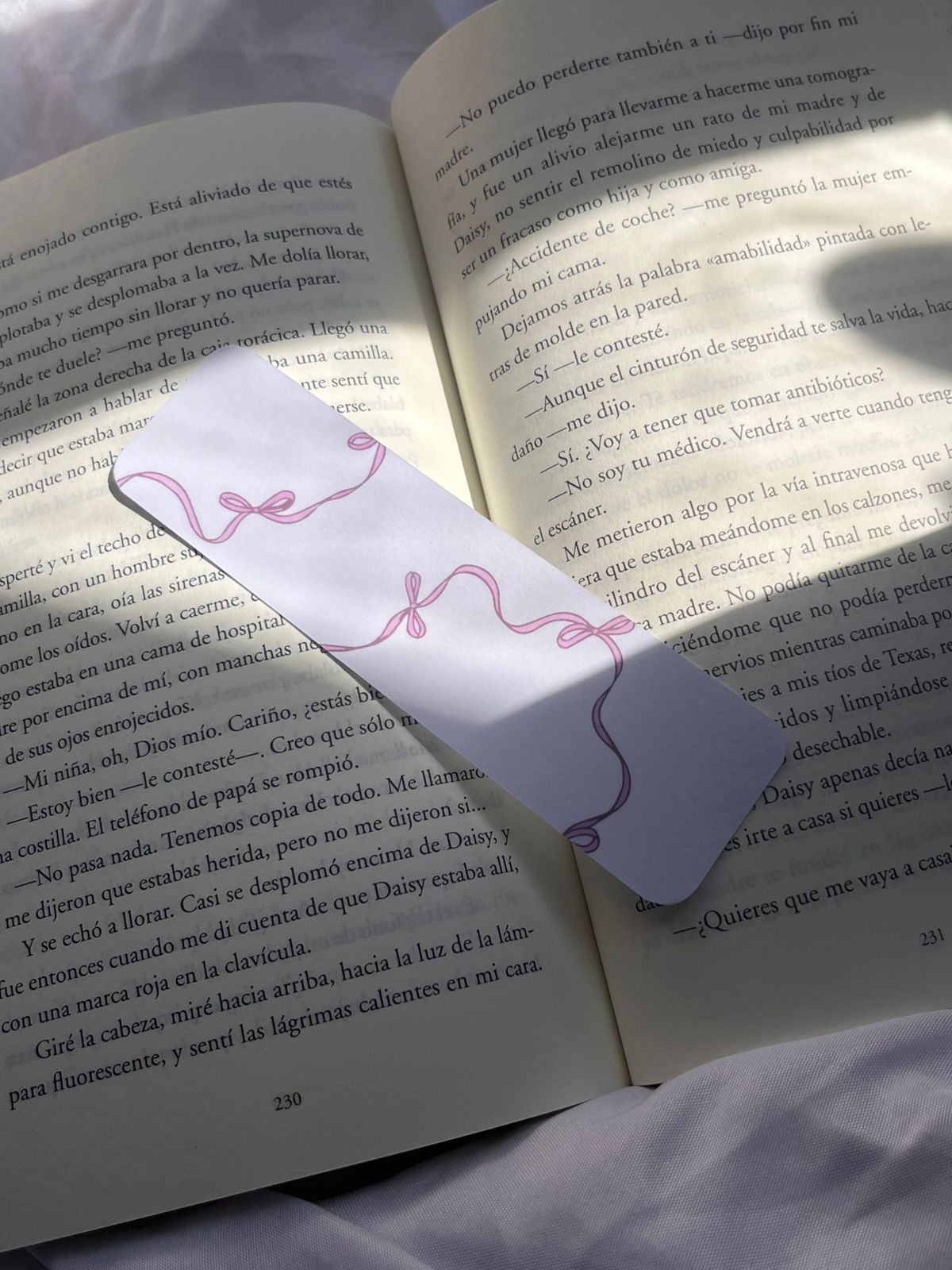 Marcador Moños Rosas