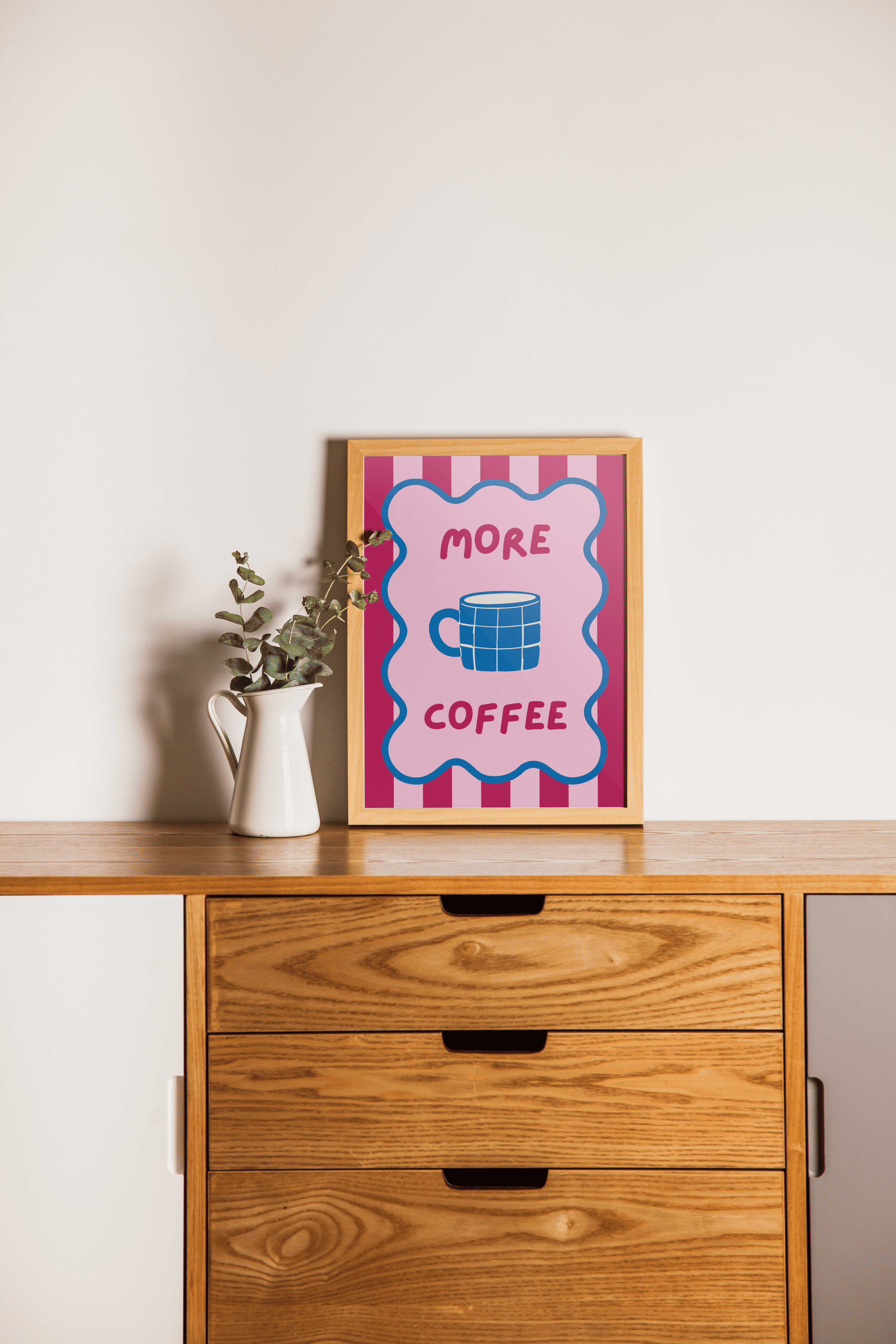 Poster en A4 | More Coffee