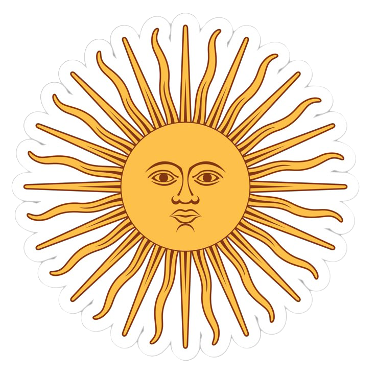 Sticker Sol de Mayo
