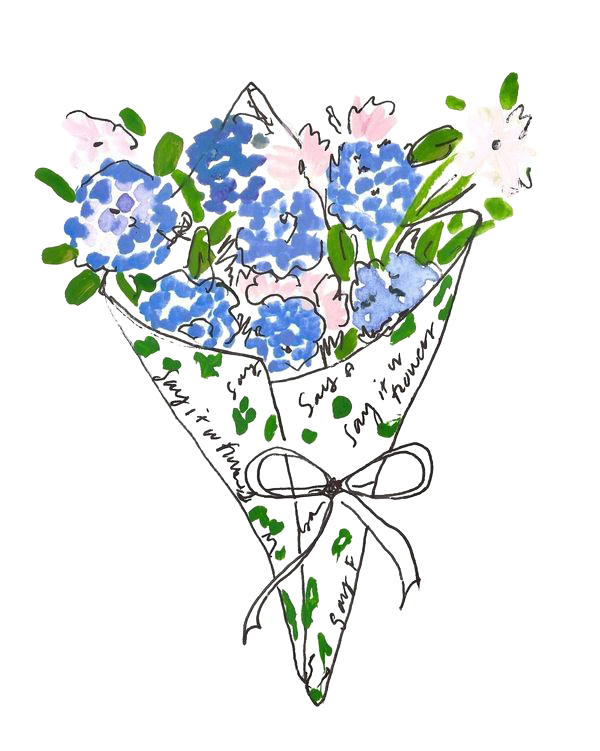 Sticker Soft Bluebell