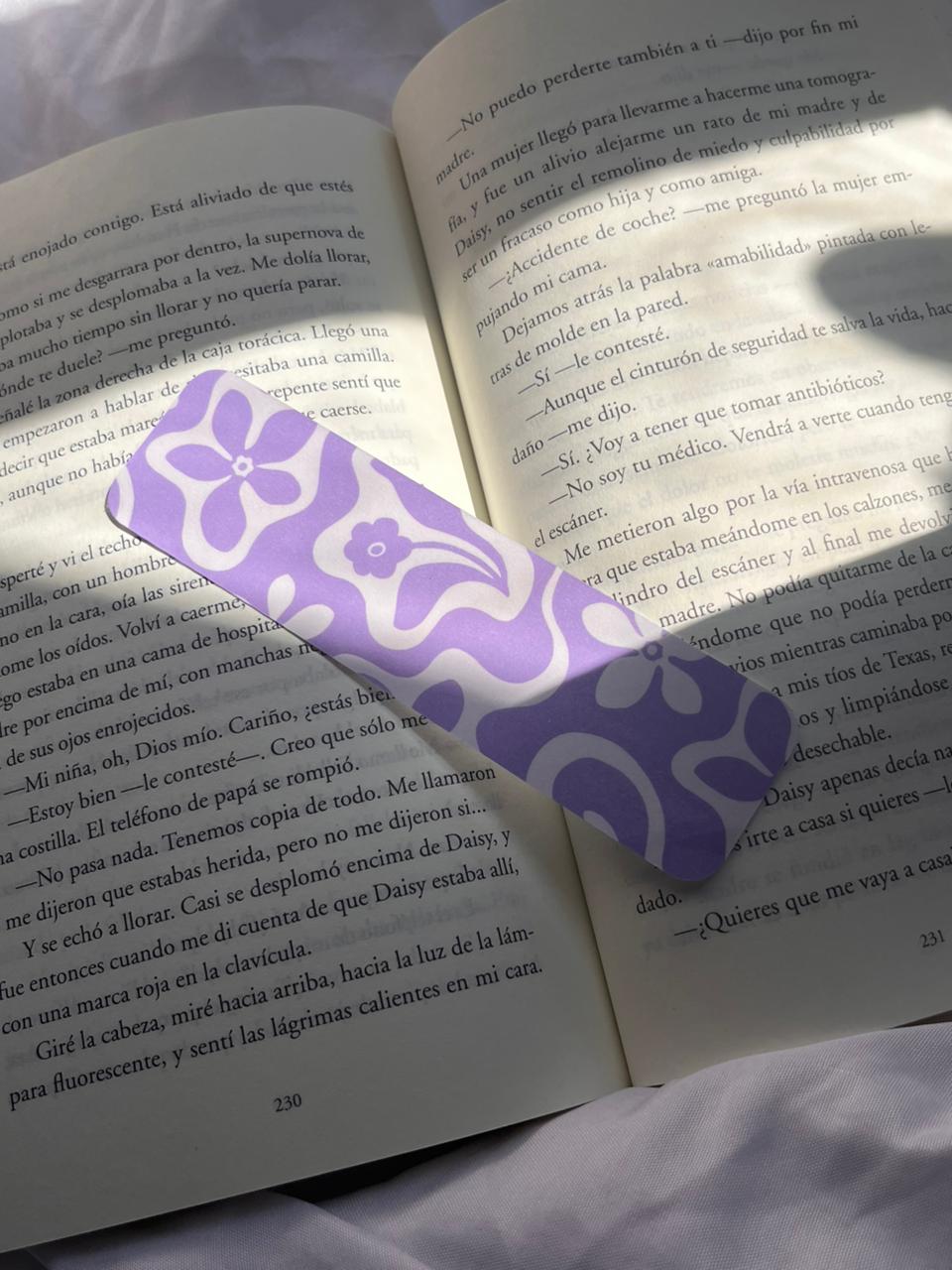 Marcador Flores Groovy violeleta