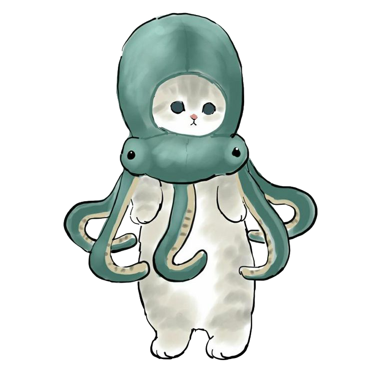 Sticker Michi Octopus