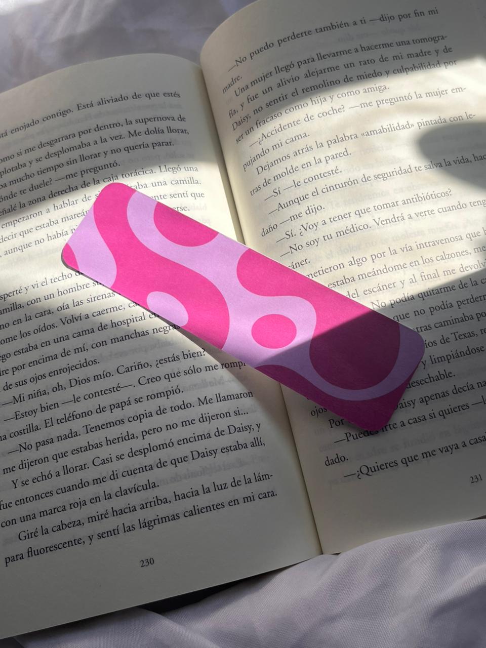 Marcador Abstracto Rosa