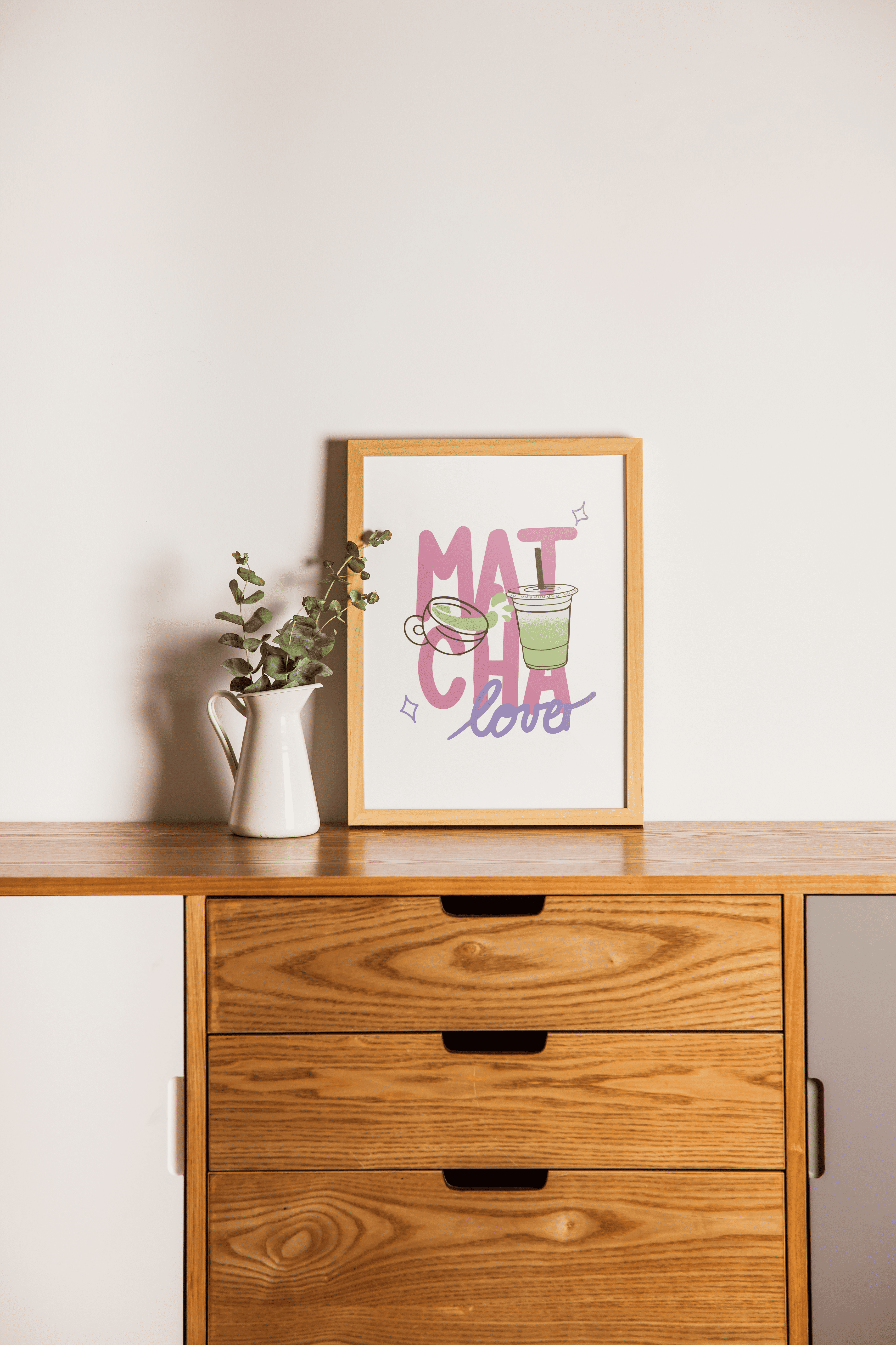Poster en A4 | Matcha Love