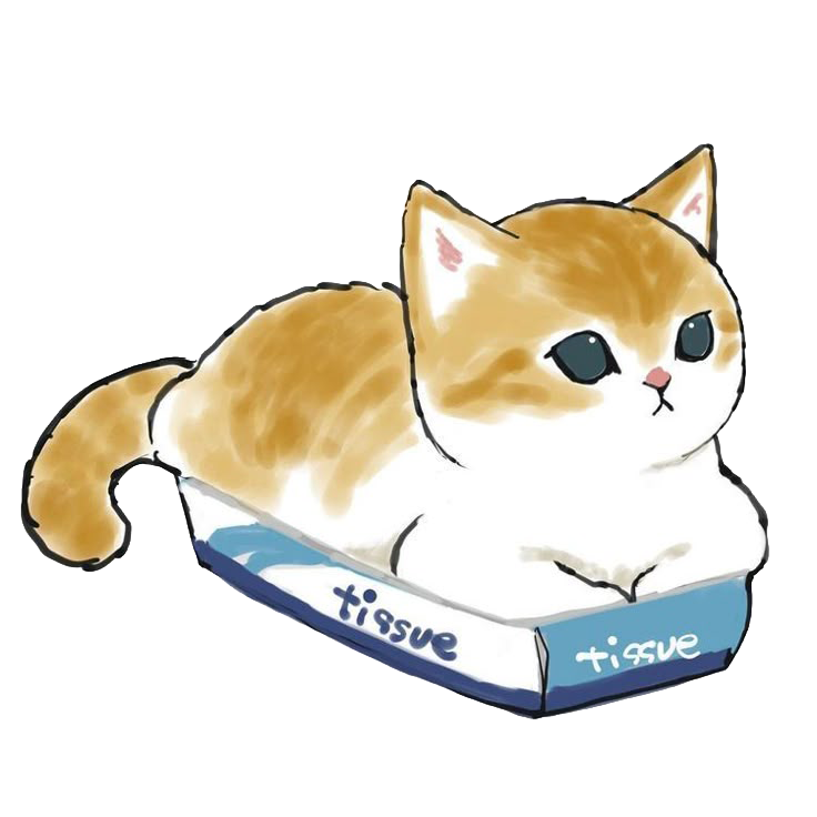 Sticker Michi Tissue Box