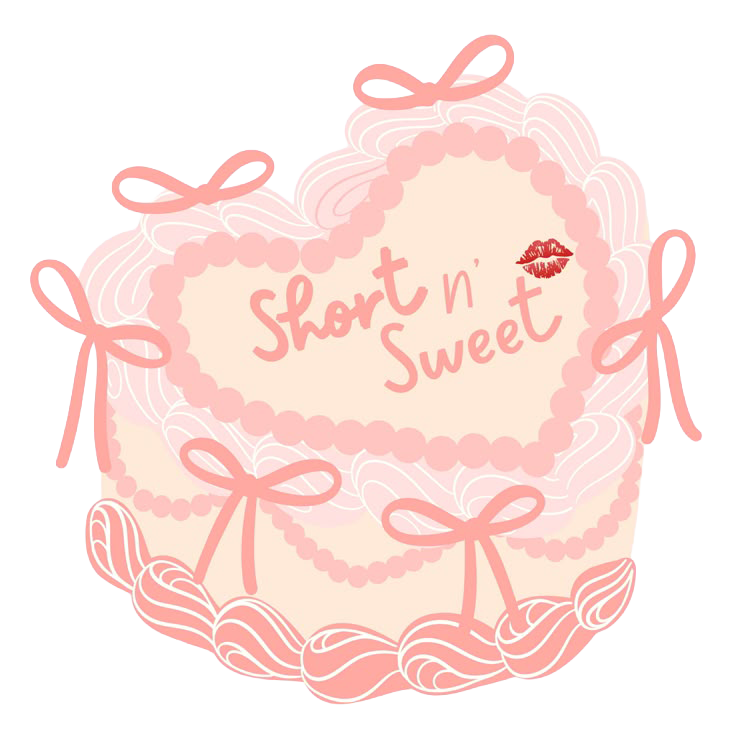 Sticker Cake Short n' Sweet