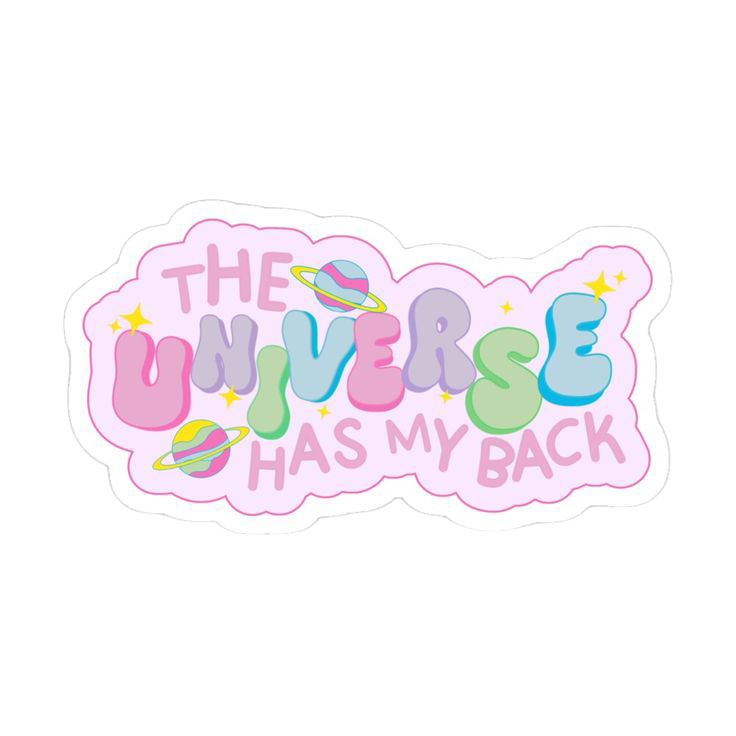 Sticker Cosmic Backing
