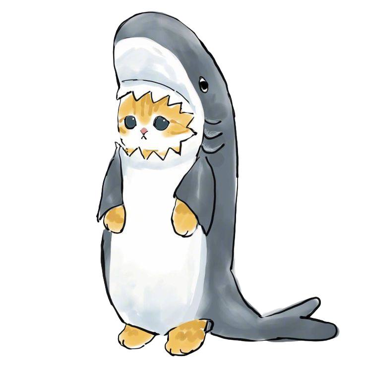 Sticker Michi Big Shark