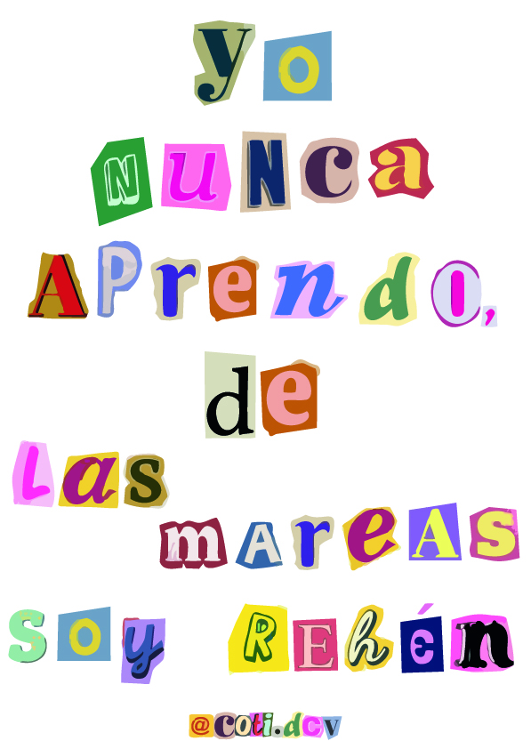 Poster A4 | Desastre - Gustavo Cerati