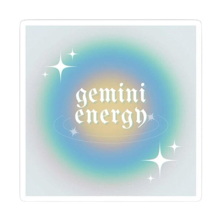 Sticker Géminis