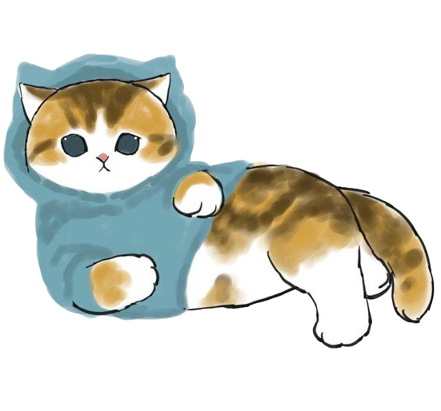 Sticker Michi Blue Hoodie