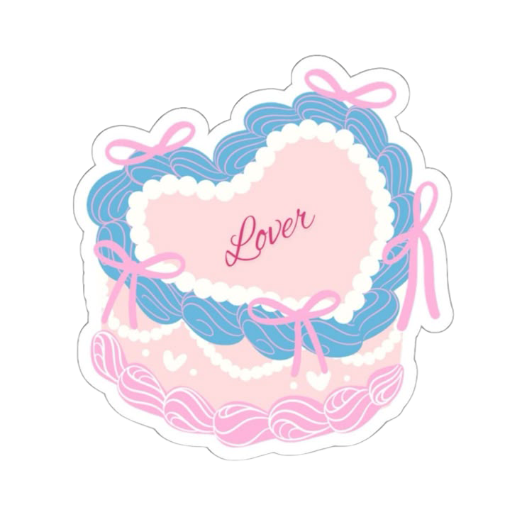 Sticker Cake Lover