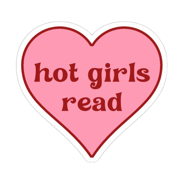 Sticker Hot Girls Read