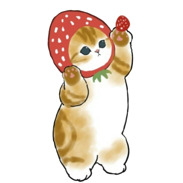 Sticker Michi Strawberry