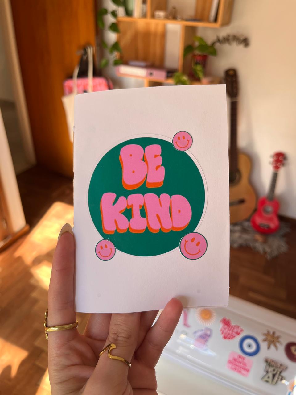 Cuaderno Be Kind