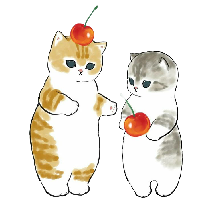 Sticker Michis Cerezas