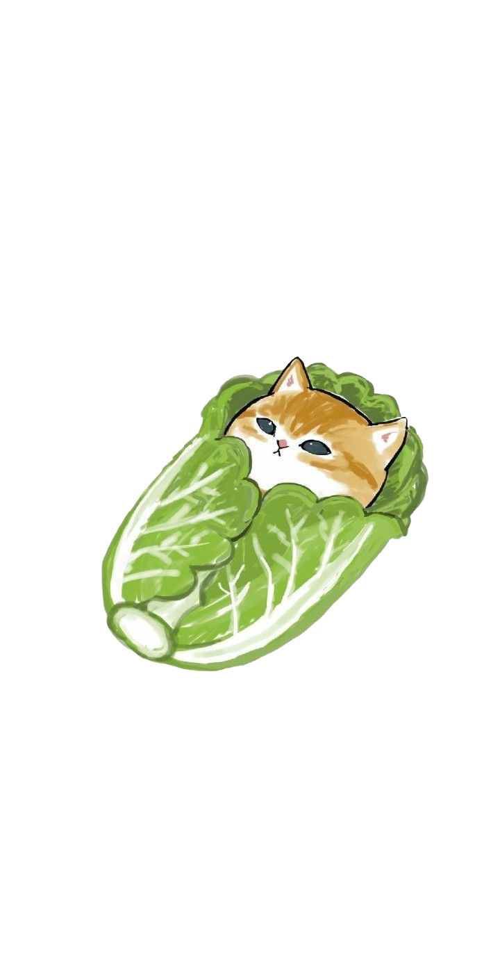 Sticker Michi Lettuce Wrap
