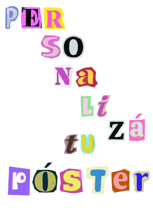 Personaliza tu póster