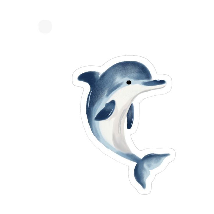 Sticker Delfín