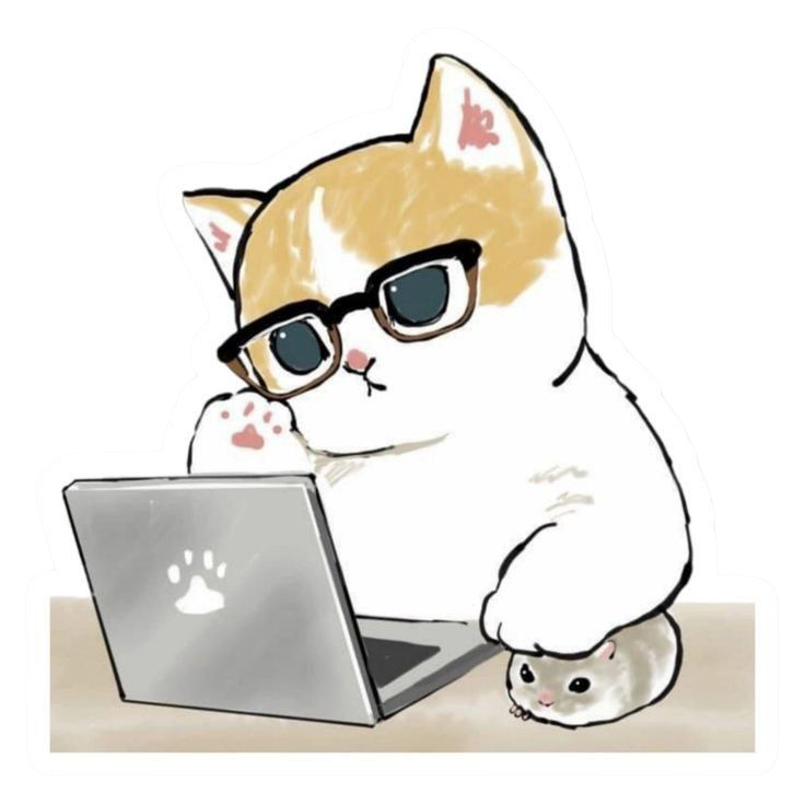 Sticker Michi Office Life